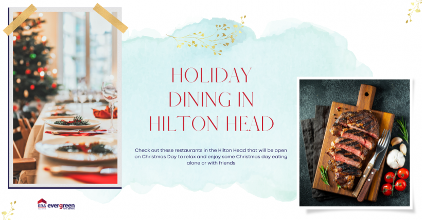 Holiday Dining in Hilton Head